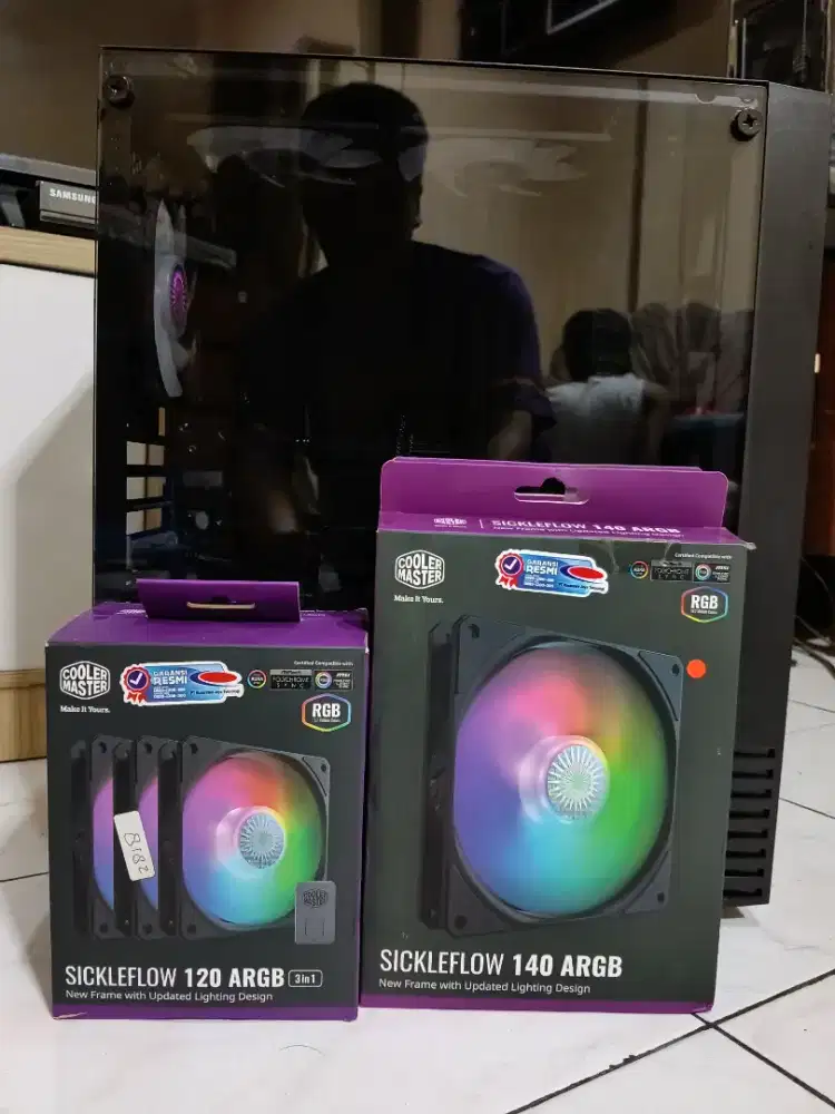 PC CASE ATX MONTECH + FAN