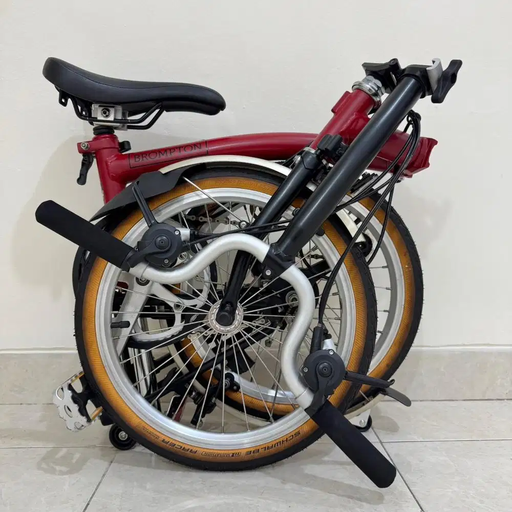 BROMPTON M6L HOUSE RED BLACK 2020 - ISTIMEWA