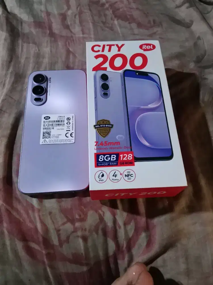 Dijual cepat itel city 200 4+4/128