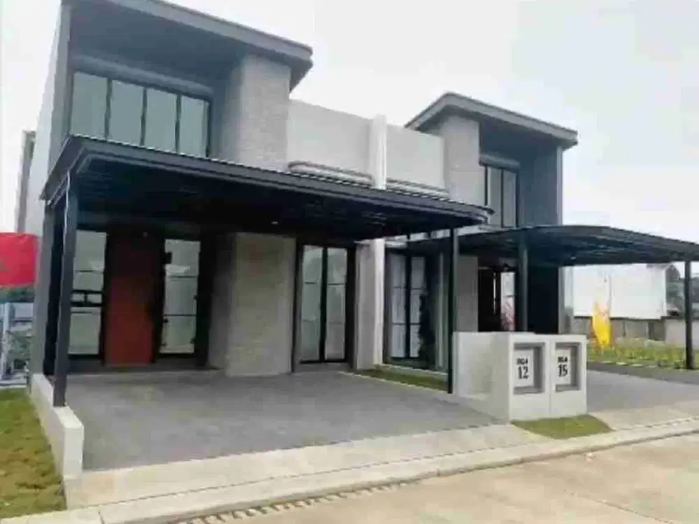 Rumah View Danau DP 0 Lokasi strategis hanya 5 menit ke Mall Living World Bekasi