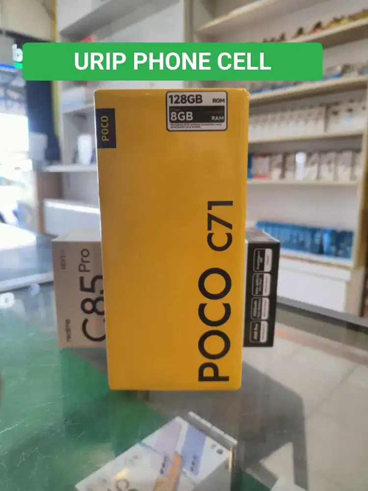 Pocco C71 4/128 Promo+bonus cash & credit garansi Resmi