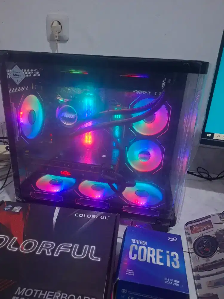 MURAH BARU Bs Kredit Pc Gaming Pc Fullset Core i9 gen 10 RX 580 8GB