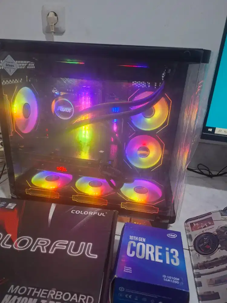 MURAH BARU BS KREDIT Pc Gaming Pc Fullset Core i9 gen 10 Gtx 1650