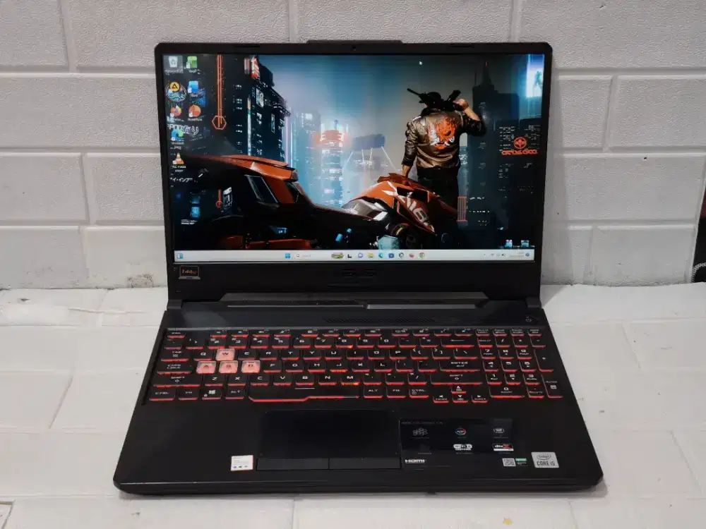 Laptop Asus Tuf F15 FX506LHB core i5 gen 10 ram 16gb/512gb Gtx 1650