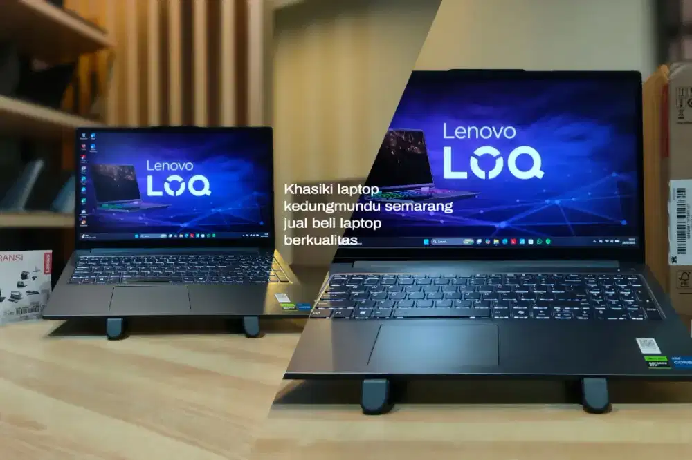 LOQ gaming i5 gen12 Rtx3050 6gb gransi ADP pnjang