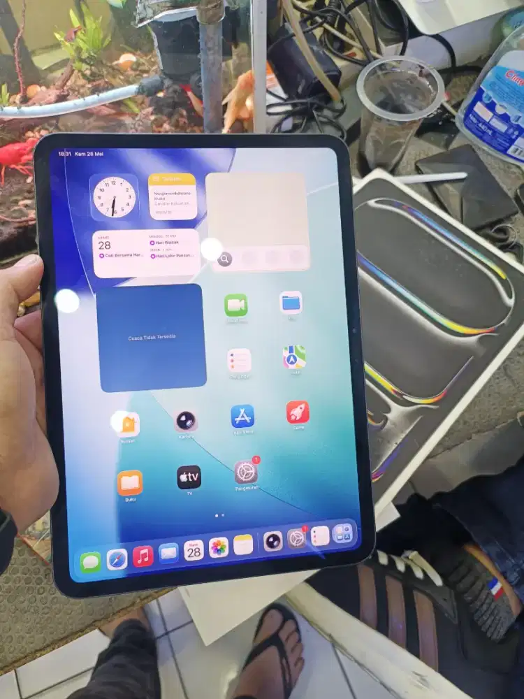 iPad Pro 11inch M4 256gb Unit+box Wifi Only ex iBox resmi normal jaya