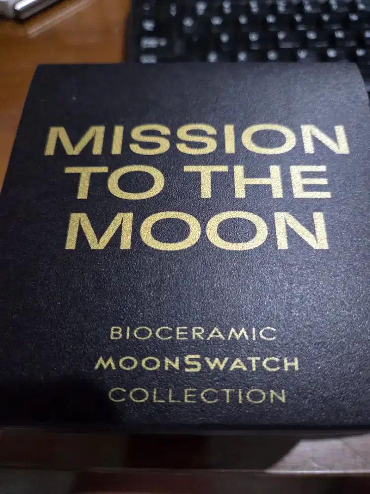 Swatch Mission To The Moon Brand New In The Box