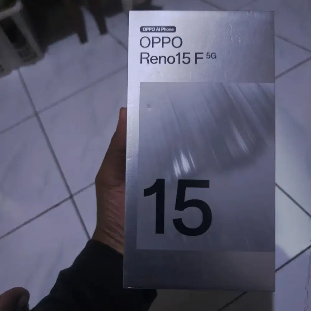 oppo reno 15f 5G 256gb new segel pabrik