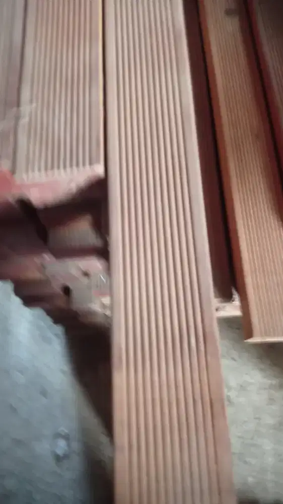 JUAL KAYU BENGKIRAI DECKING 1,9 X 9  CM ASLI KERING SIAP PAKAI