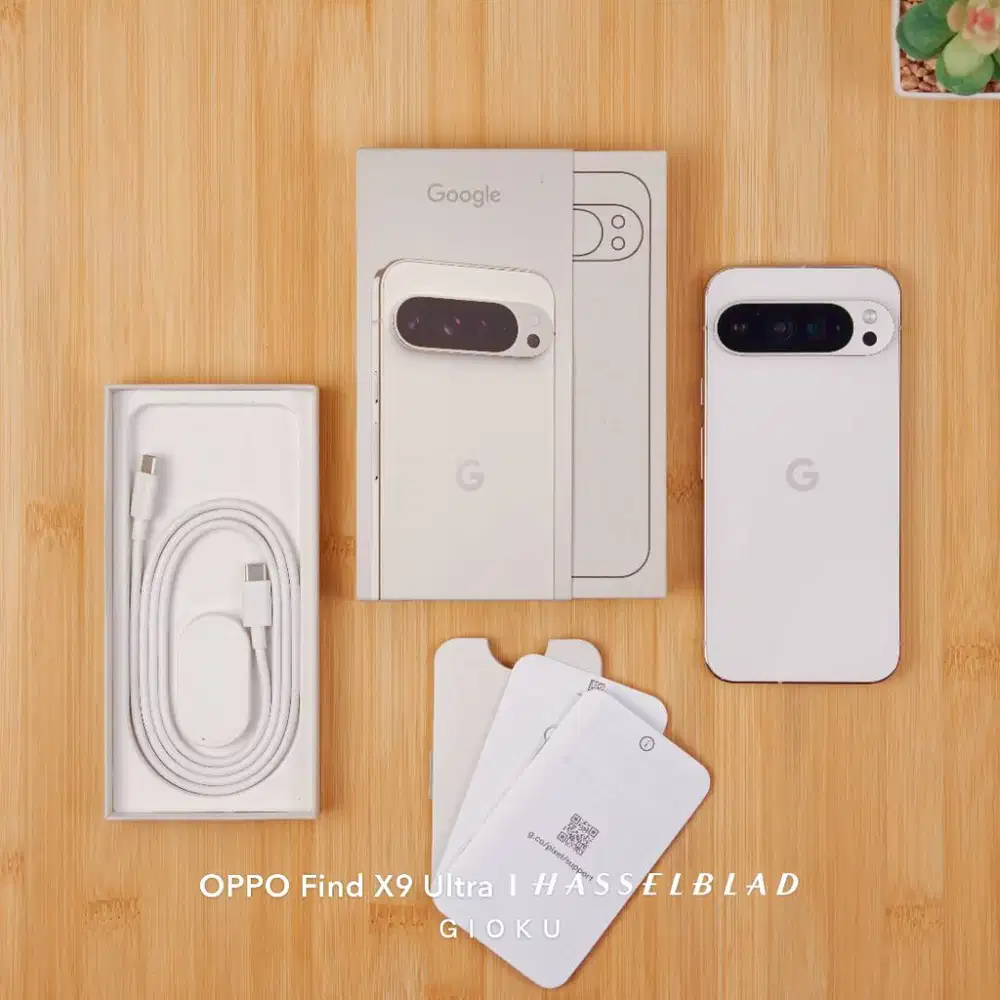 Google Pixel 9 Pro XL 5G 16/256GB Fullset original, imei terdaftar BC