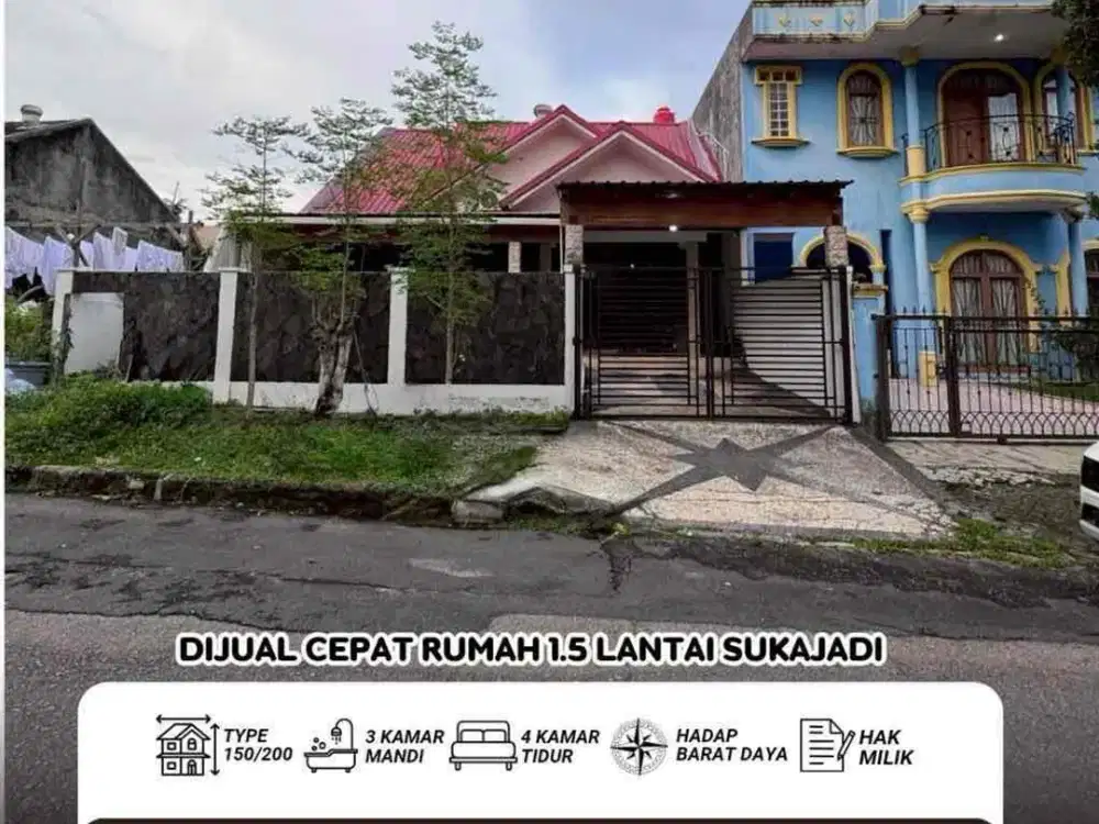 Dijual Rumah Kaktus Giwang Sukajadi Batam Center