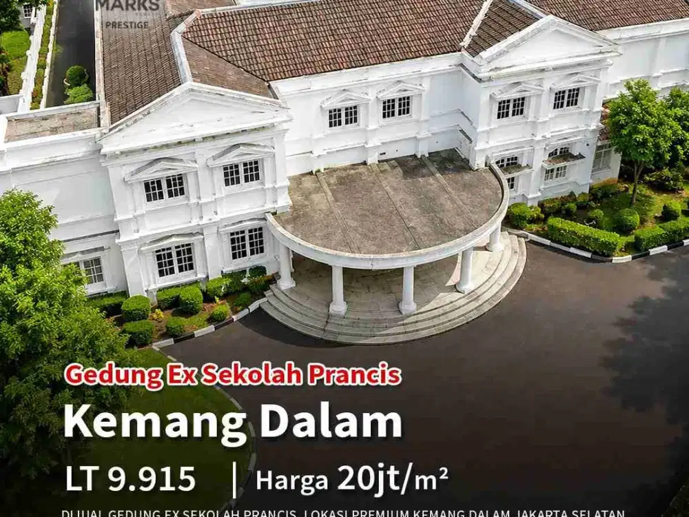 Jual rumah pinggir jalan raya kemang timur bawah njop Jaksel