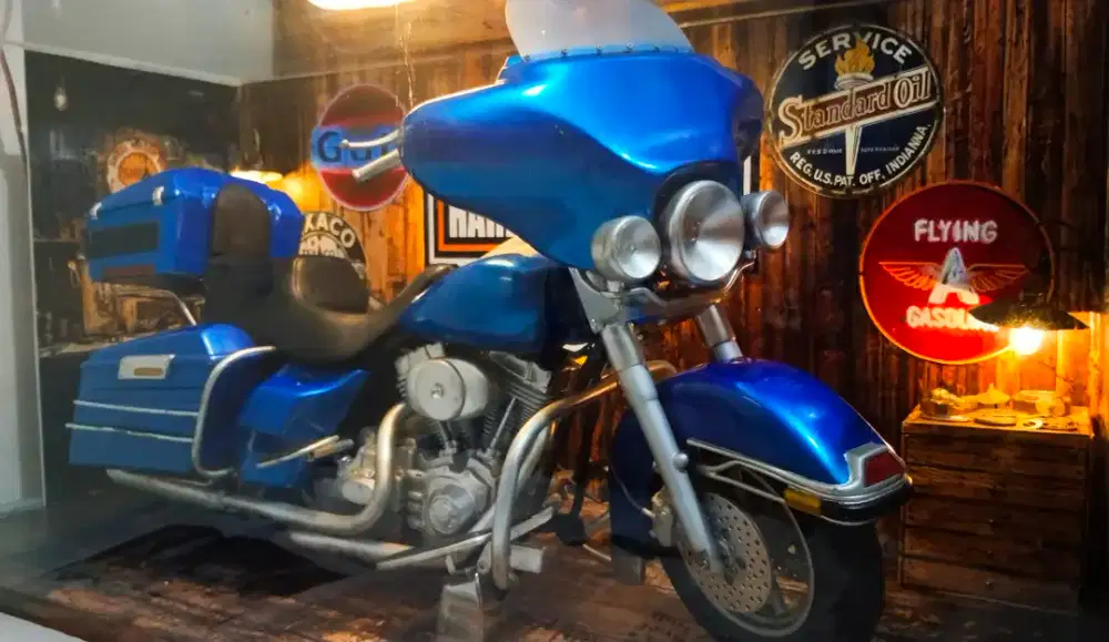 Lampu harley davidson ultra limited clasic 2019 diecast jumbo 80 cm