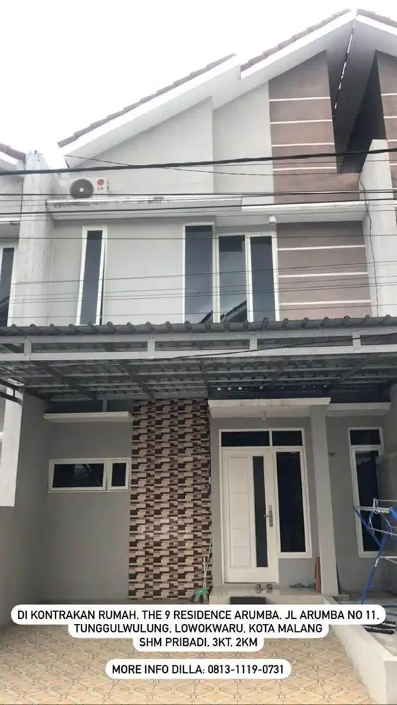 Rumah Dikontrakan Arumba Malang