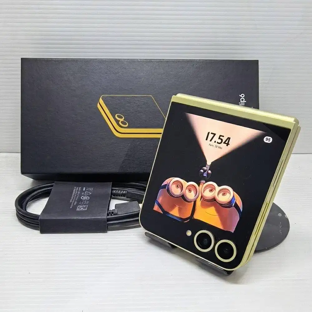 SAMSUNG GALAXY Z FLIP 6 5G 12/512 YELLOW SEIN FULLSET SEIN ANTI MINUS