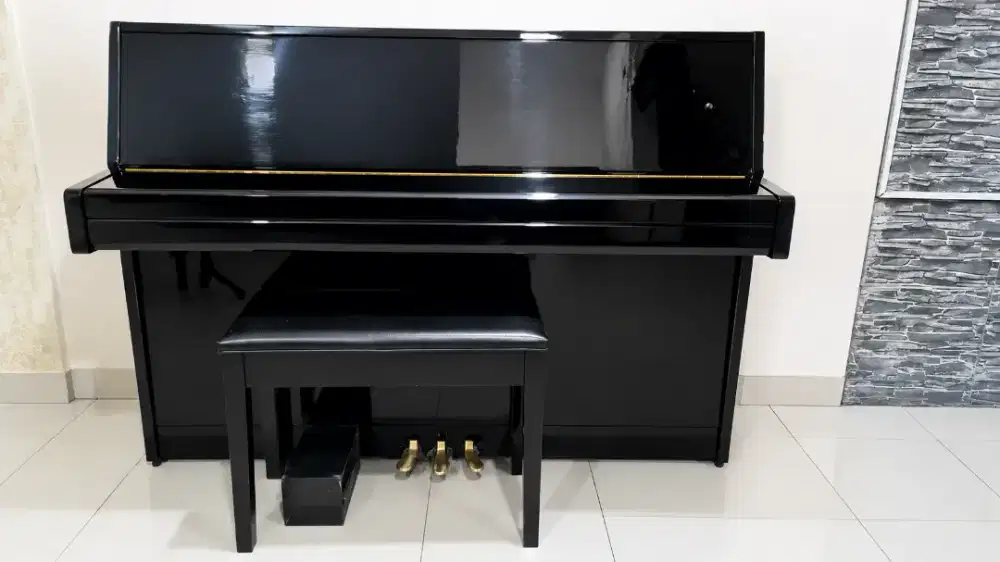 JUAL PIANO Yamaha JU109PE Black Glossy Full Set