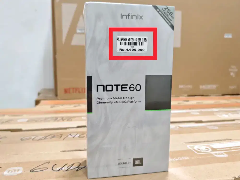 INFINIX NOTE 60 5G RAM 8/256GB ATLANTIS DAHSYAT