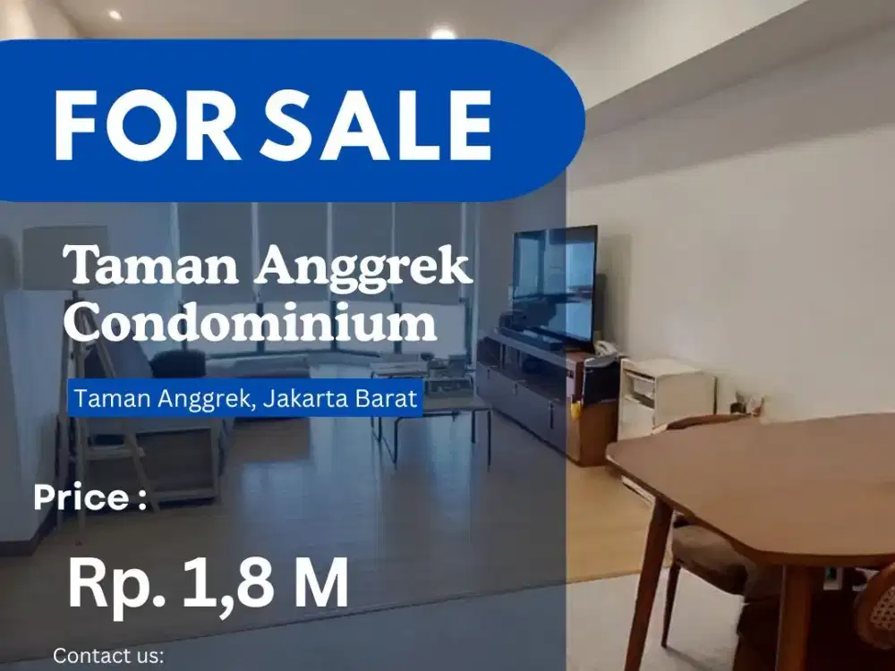 Taman Anggrek Condominium 2+1BR Best City View Best Investment