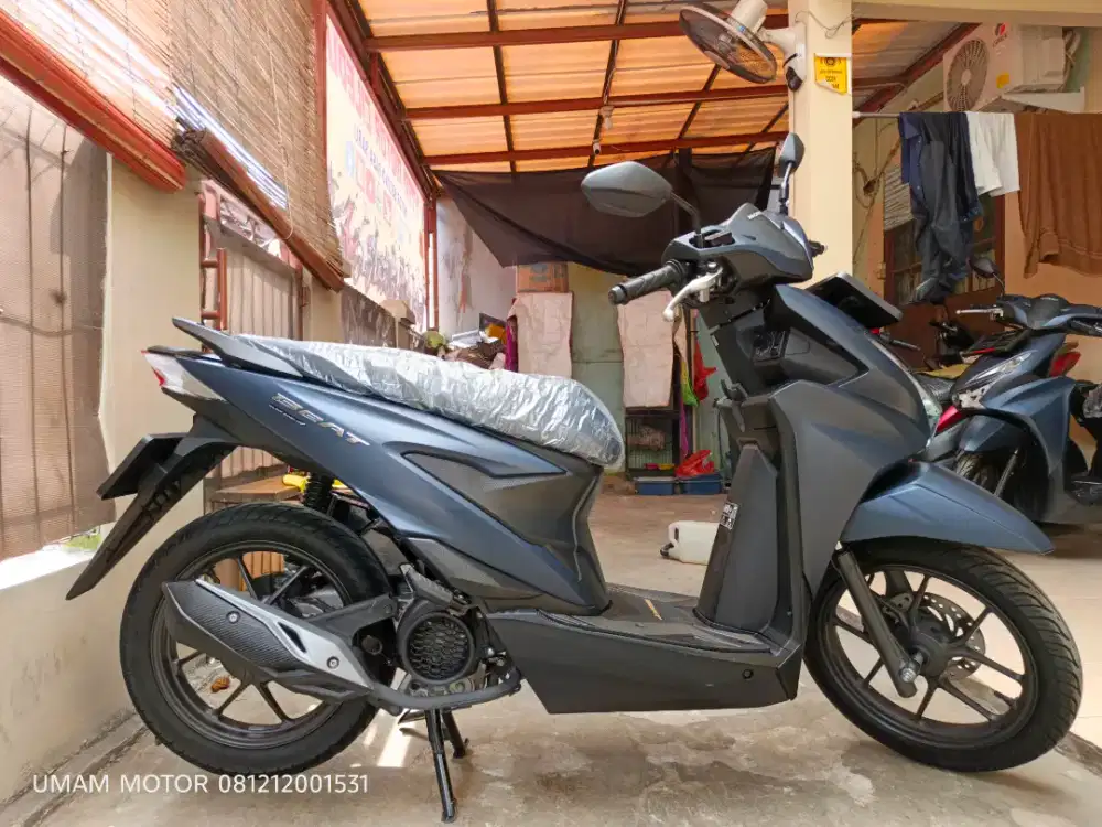 BLN 12 HONDA BEAT DELUXE 2025 KM 5K BS TT 2024 DI CILEDUG HRGA PAS ORI