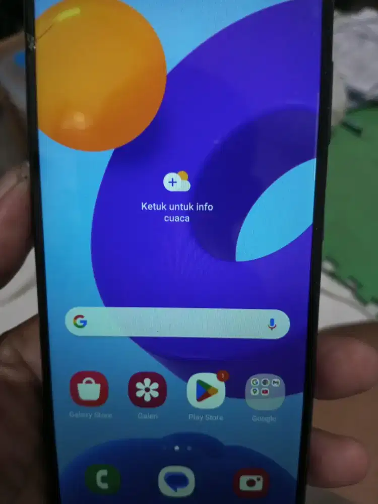 HP Samsung Galaxy M52 5G Biru