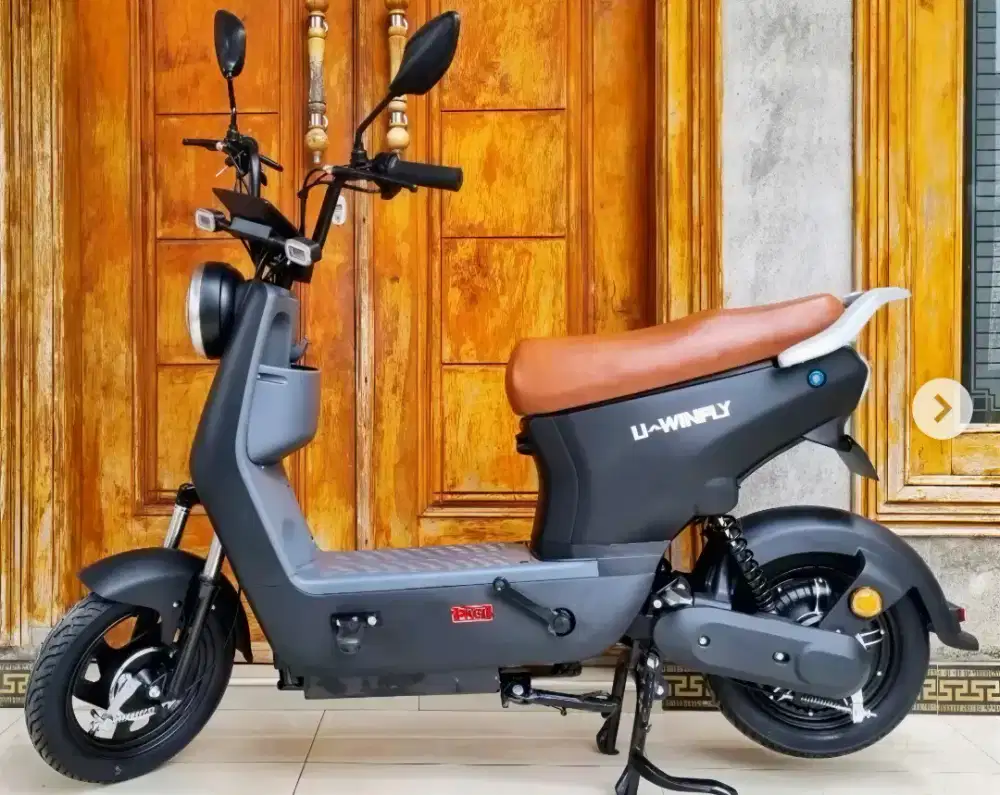 Uwinfly DF8 sepeda listrik  power 500watt Body warna hitam