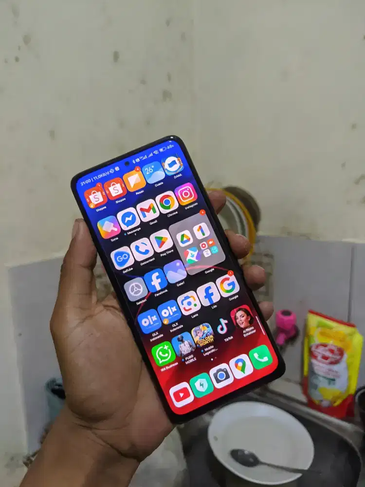 Xiaomi note 10s mulus apik siap pakai