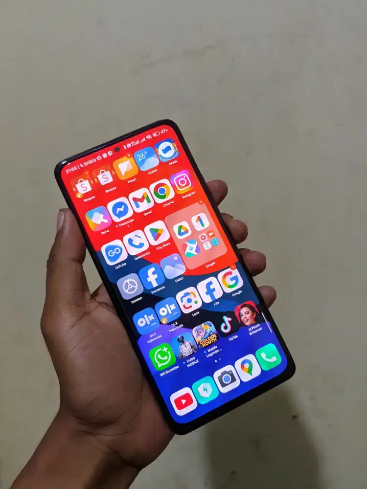 Xiaomi note 10s mulus apik siap pakai