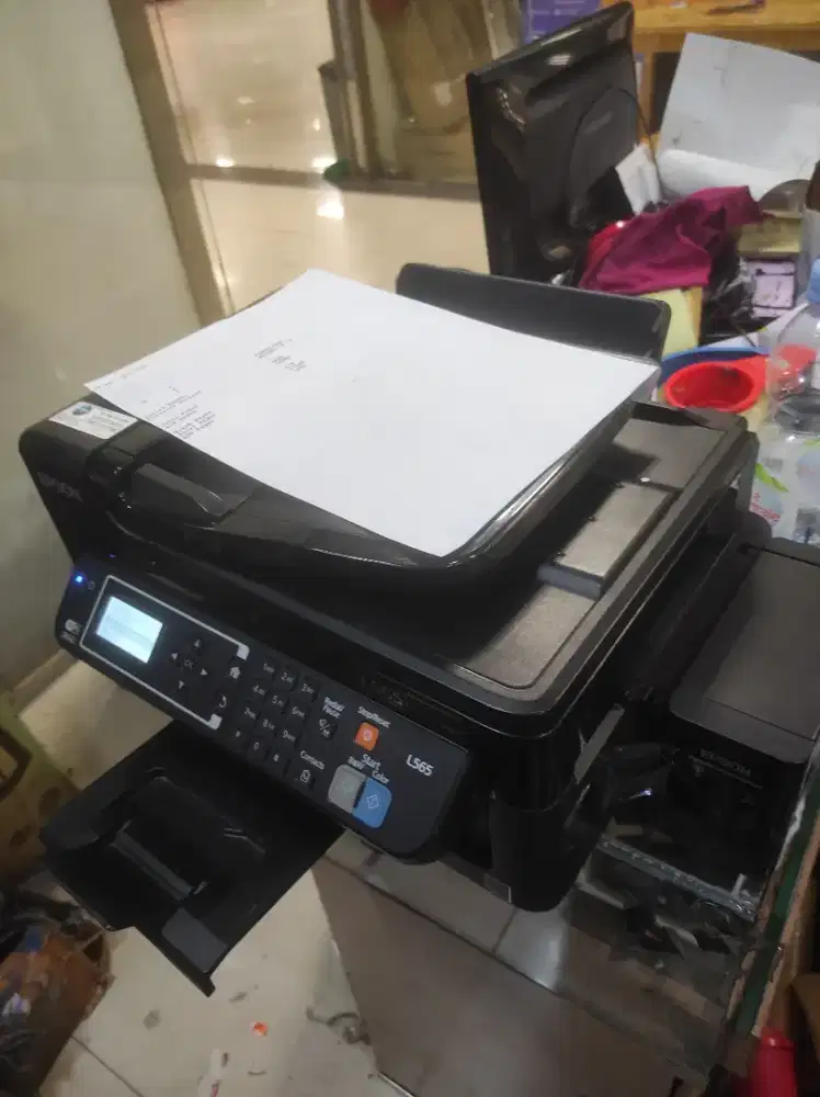 Printer Epson L565 all in one adf wifi