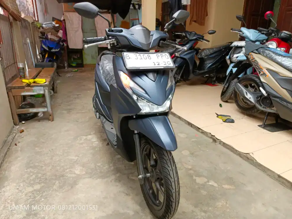 BLN 12 HONDA BEAT DELUXE 2025 KM 5K BS TT 2024 DI CILEDUG HRGA PAS ORI