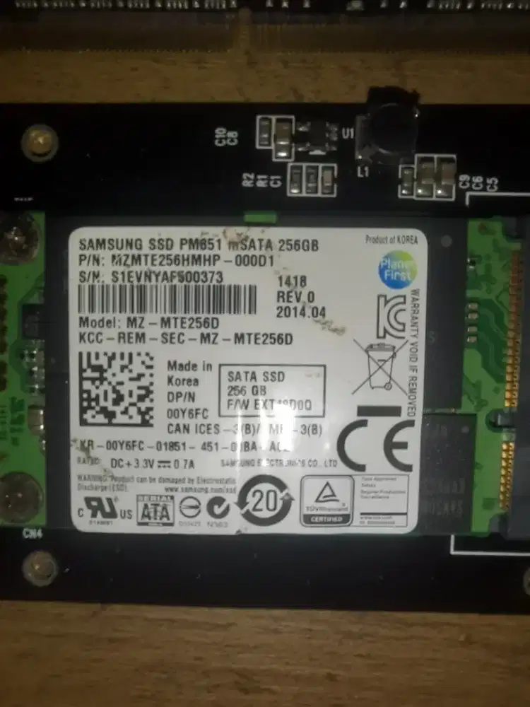 Memori & SSD ex.laptop
