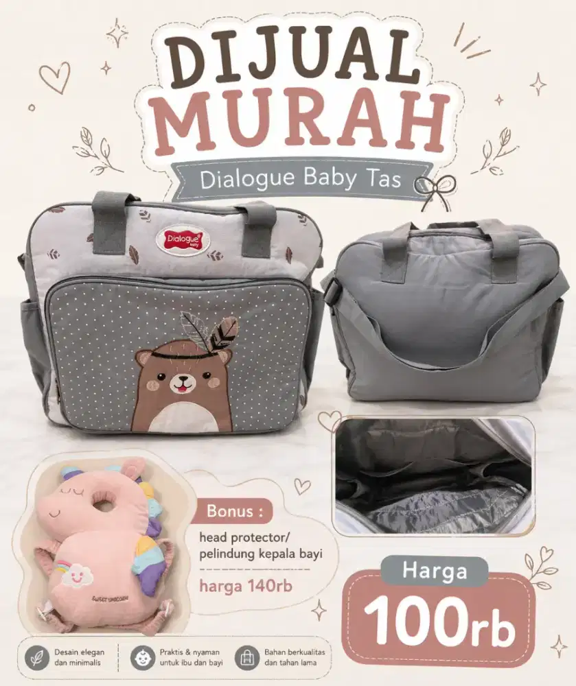 Dialogue tas ibu dan bayi