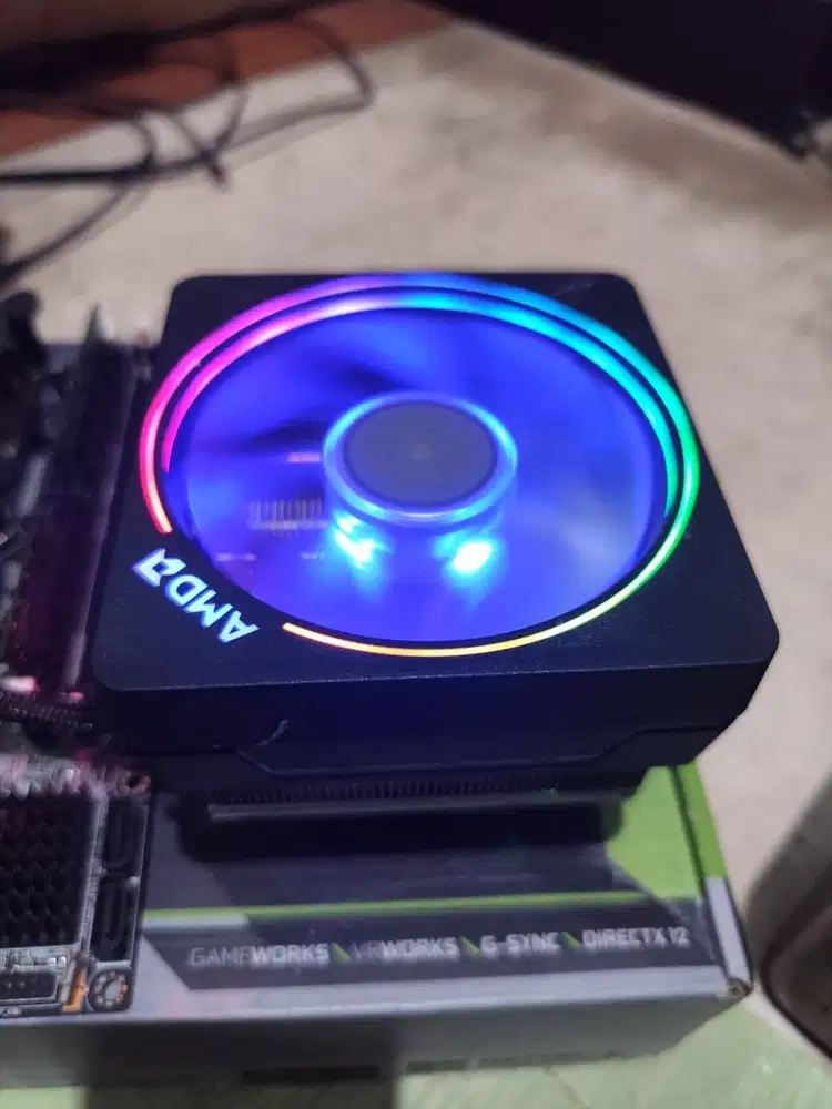 HSF AMD Wraith Prism aRGB CPU Cooler Heatsink Fan AM4 AM5 Original
