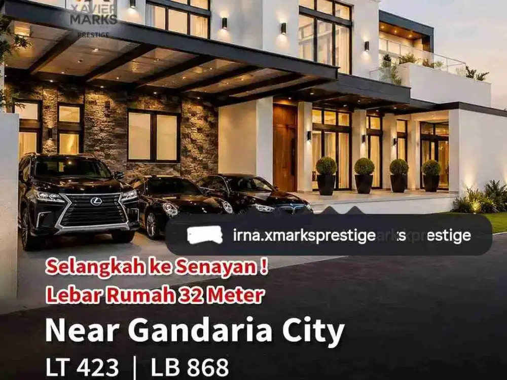 jual rumah brandnew dalam komplek dekat gandaria kebayoran lama jaksel