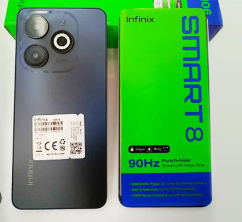 Murah hp Infinix smart 8 ram 4+6/64 LKP, BS TT