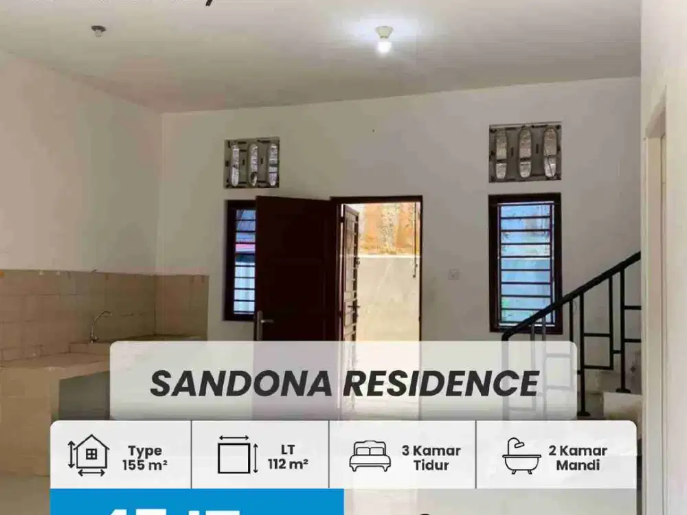 DISEWAKAN RUMAH MEWAH SANDONA, BATAM