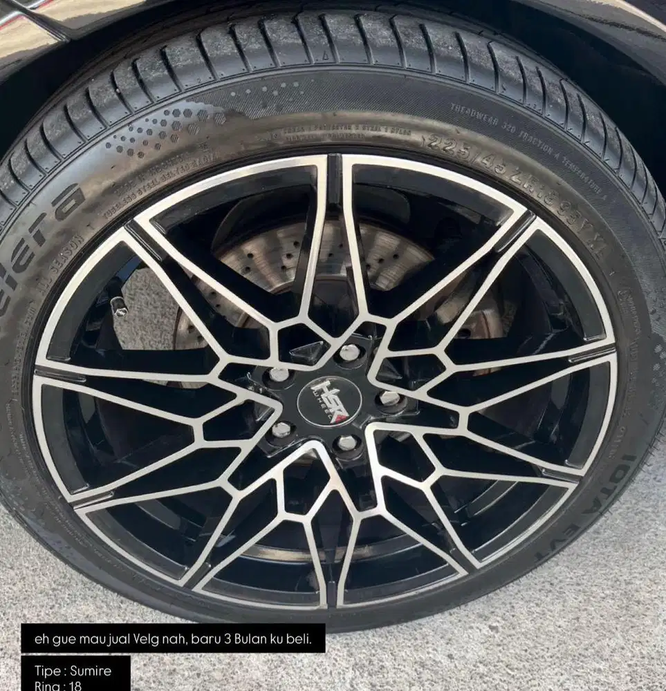 Velg Hsr baru 4 bulan Harga bisa nego