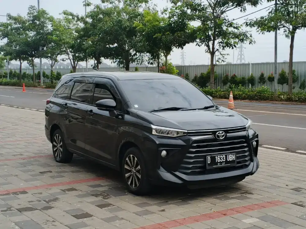 All new Avanza G 1.5 CVT 2021 hitam