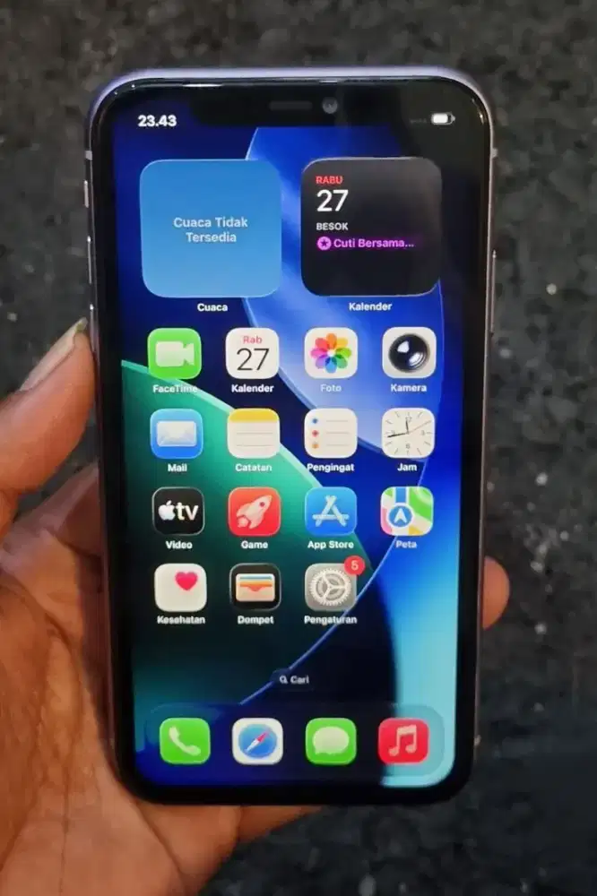 Iphone 11 128gb unit kabel data