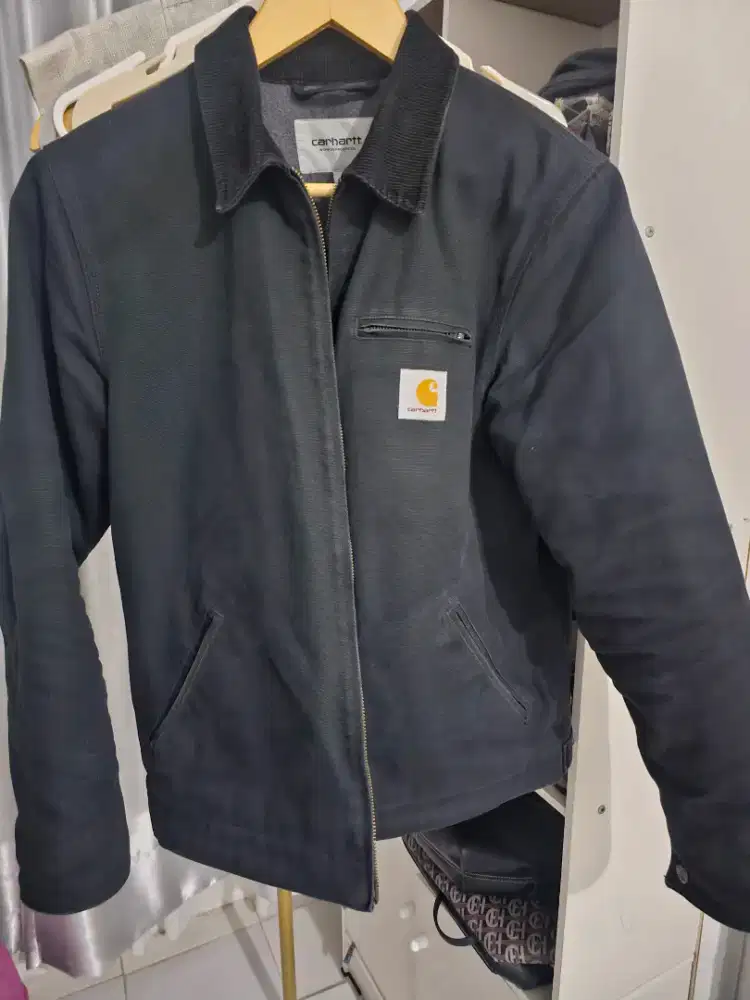 Jaket Carhatt Detroit Black Winter WIP