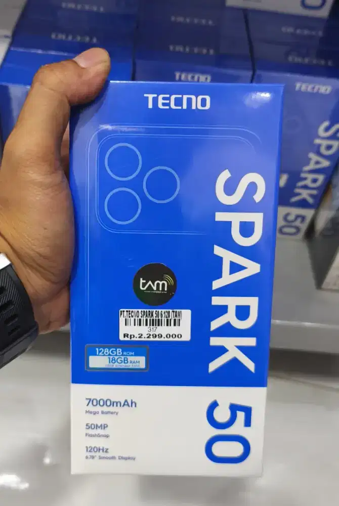 TECNO SPARK 50 6/128GB | ATLANTIS DAHSYAT