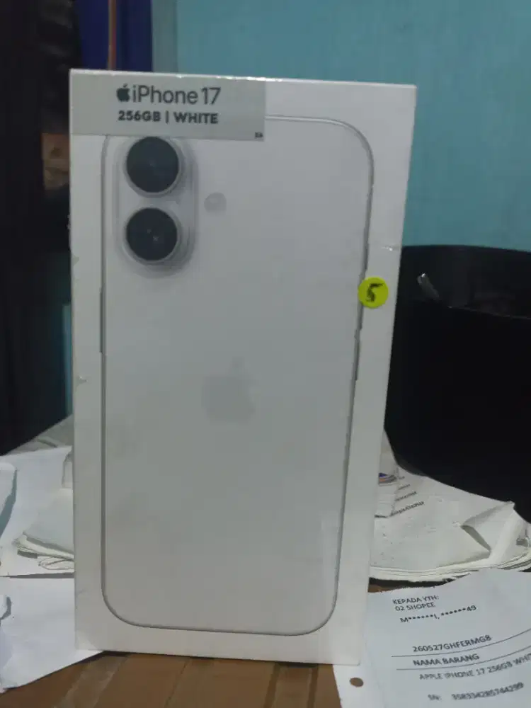 Iphone 17 256Gb Resmi Tam Segel Baru