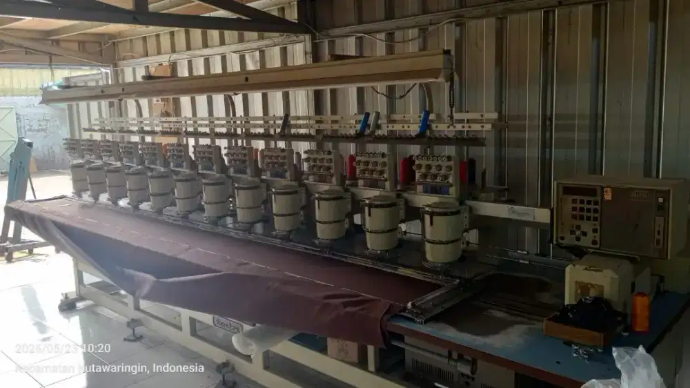 Mesin Bordir Barudan 3 unit