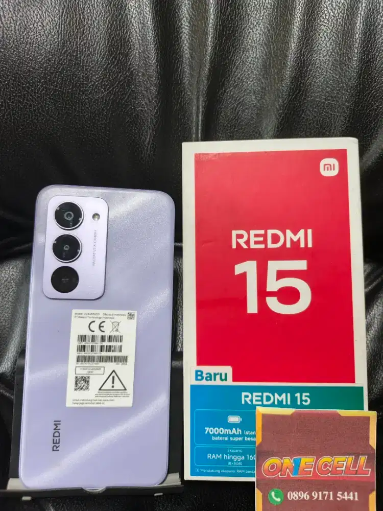 Redmi 15 Ram 8+8/256GB Fullset Ori