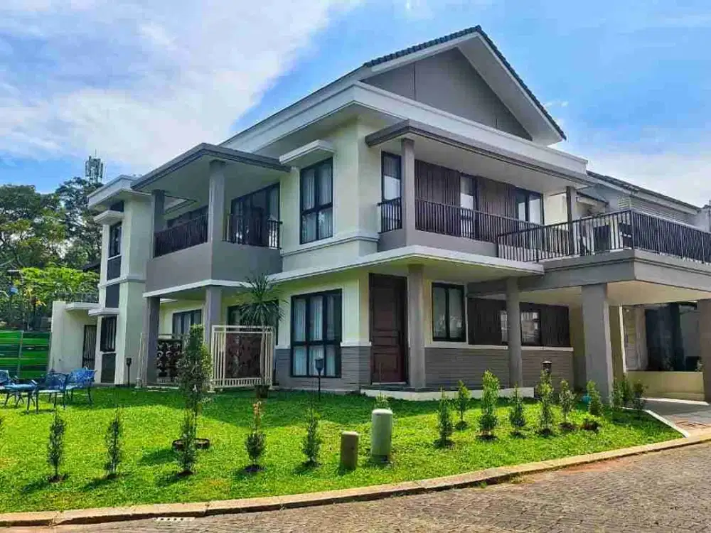 Disewakan Rumah Baru Costa Rica Delatinos BSD 4+1KT Full Furnished