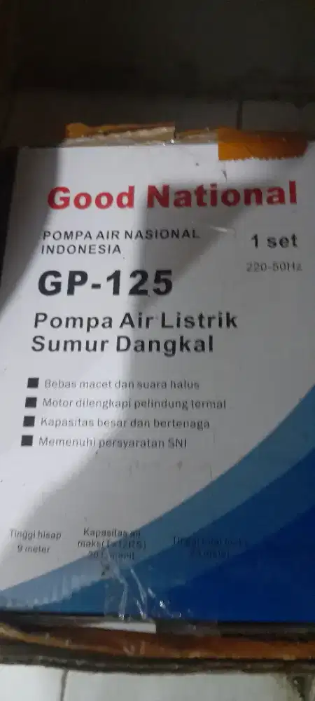 Pompa air national