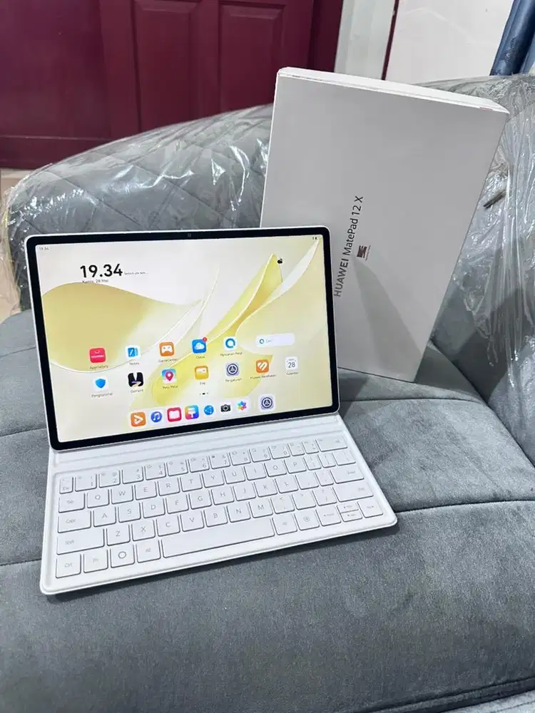 HUAWEI MATEPAD 12X RAM 12/256 GB FULLSET BONUS KEYBOARD GARANSI 9 BULA