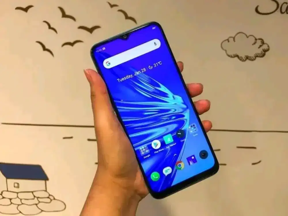 Realme 5i 4/64 chipset snapdragon 665 no minus.