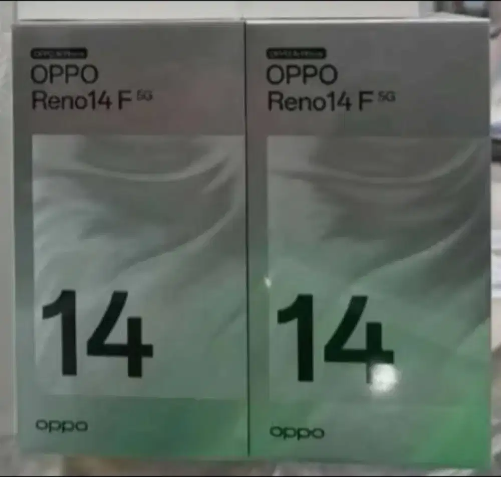 OPPO Reno 14F 5G 8GB+256GB BNIB Garansi Resmi Indonesia