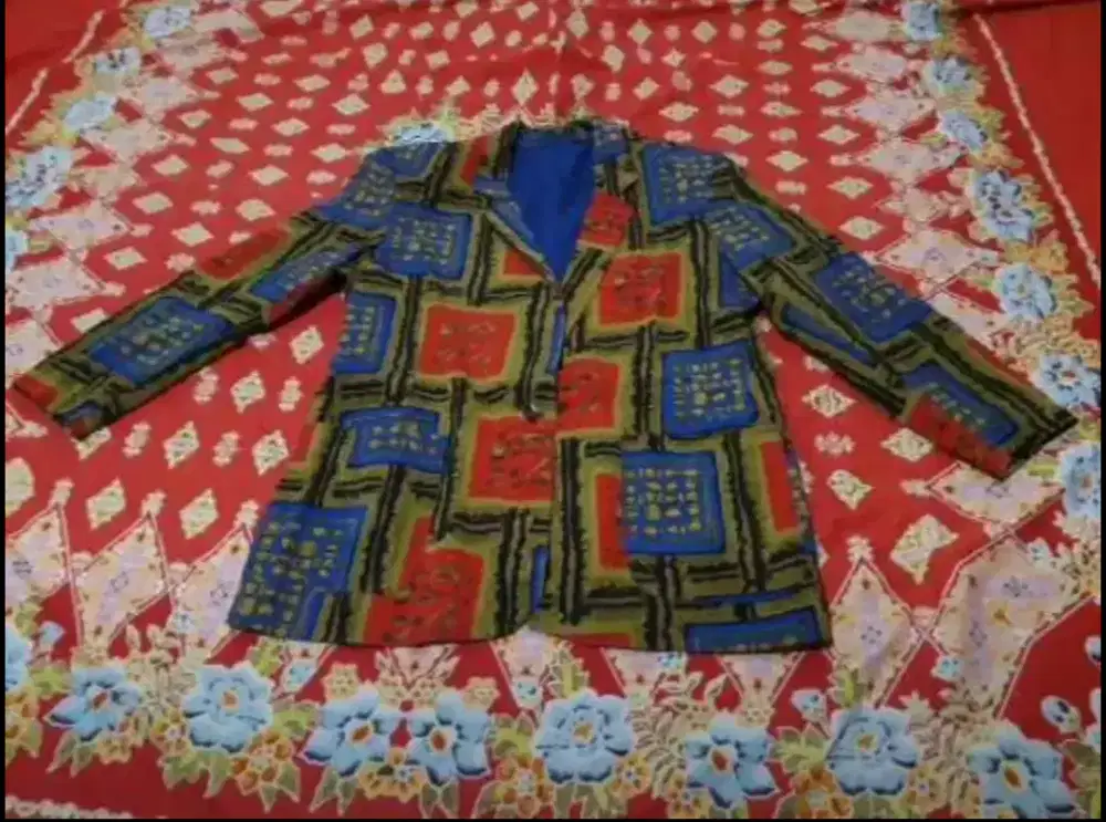 Jas Wanita Kombinasi Warna Good Condition