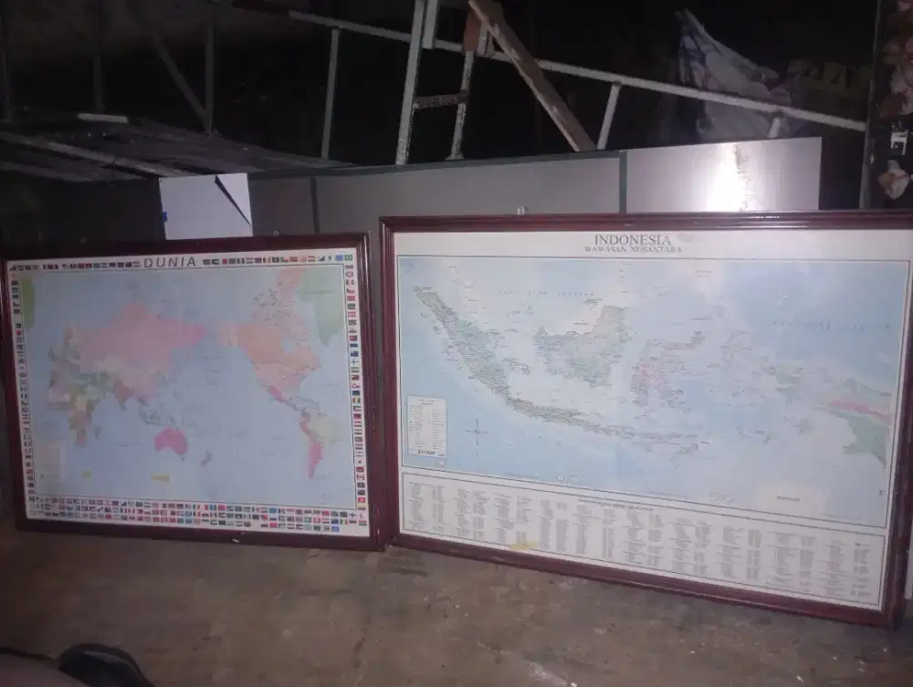 Peta Dunia kayu jati